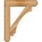 Ekena Millwork Imperial Craftsman Rough Sawn Bracket w/ Offset Brace, Western Red Cedar, 8"W x 34"D x 42"H BKT0806X34X42IMP04RWR - alternate 3